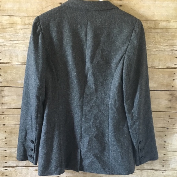 7 for All Mankind NWOT gray blazer jacket medium - Picture 6 of 8